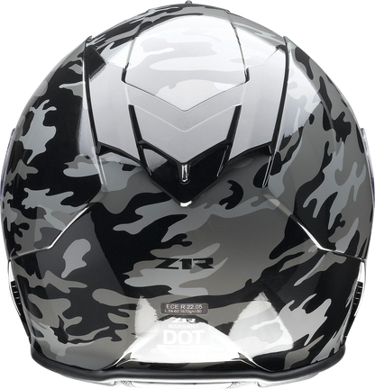 Z1R Warrant Camo Unisex Adult Full face Motorcycle Riding Street Racing Helmet