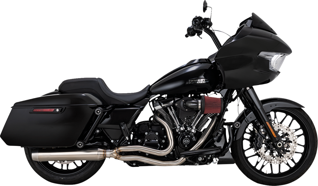 Vance & Hines Gaslighter 2-1 Brushed Exhaust System for 2017-2026 Harley Touring