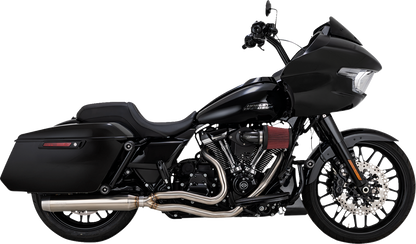 Vance & Hines Gaslighter 2-1 Brushed Exhaust System for 2017-2026 Harley Touring