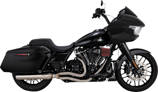 Vance & Hines Gaslighter 2-1 Brushed Exhaust System for 2017-2026 Harley Touring