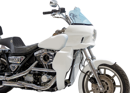 Klock Werks Flare 12.5" Blue Ice Windshield fits Saddlemen S-RT Mini Fairing