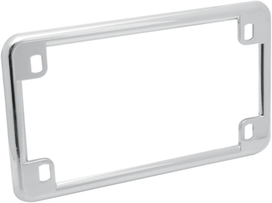 Chris Products 4"x7" Motorcycle Universal Chrome License Plate Frame Harley
