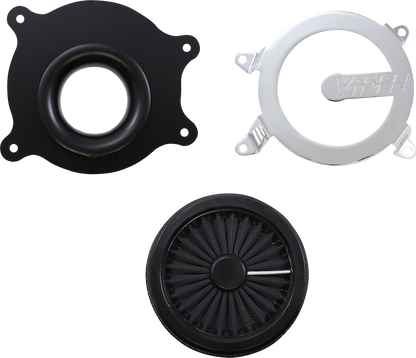 Vance & Hines Chrome VO2 Cage Fighter Air Filter 2017-24 Harley Touring Softail
