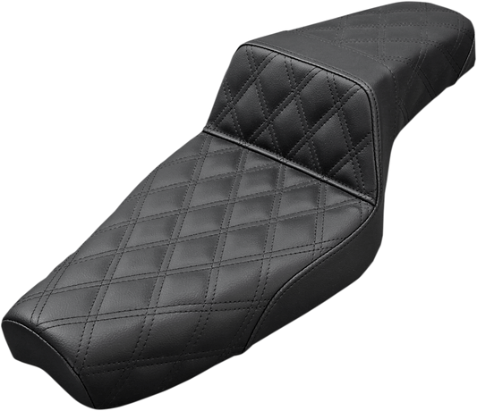 Saddlemen Step-Up Full Lattice Stitch Seat 2004-2020 Harley Sportster Models XL