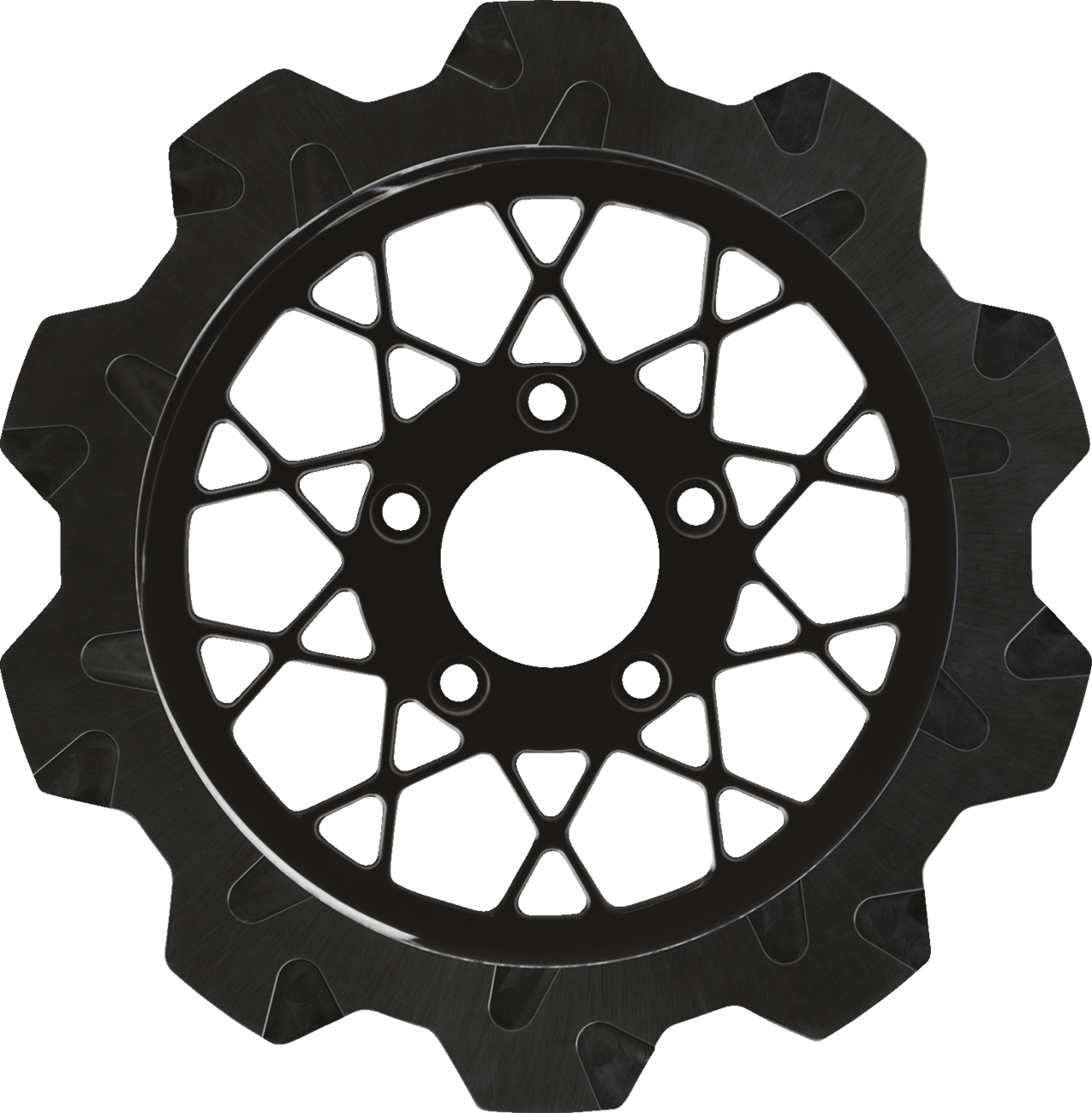 Lyndall Racing Gemini Black Rear Brake Rotor fits 2014-2024 Harley Touring FLT