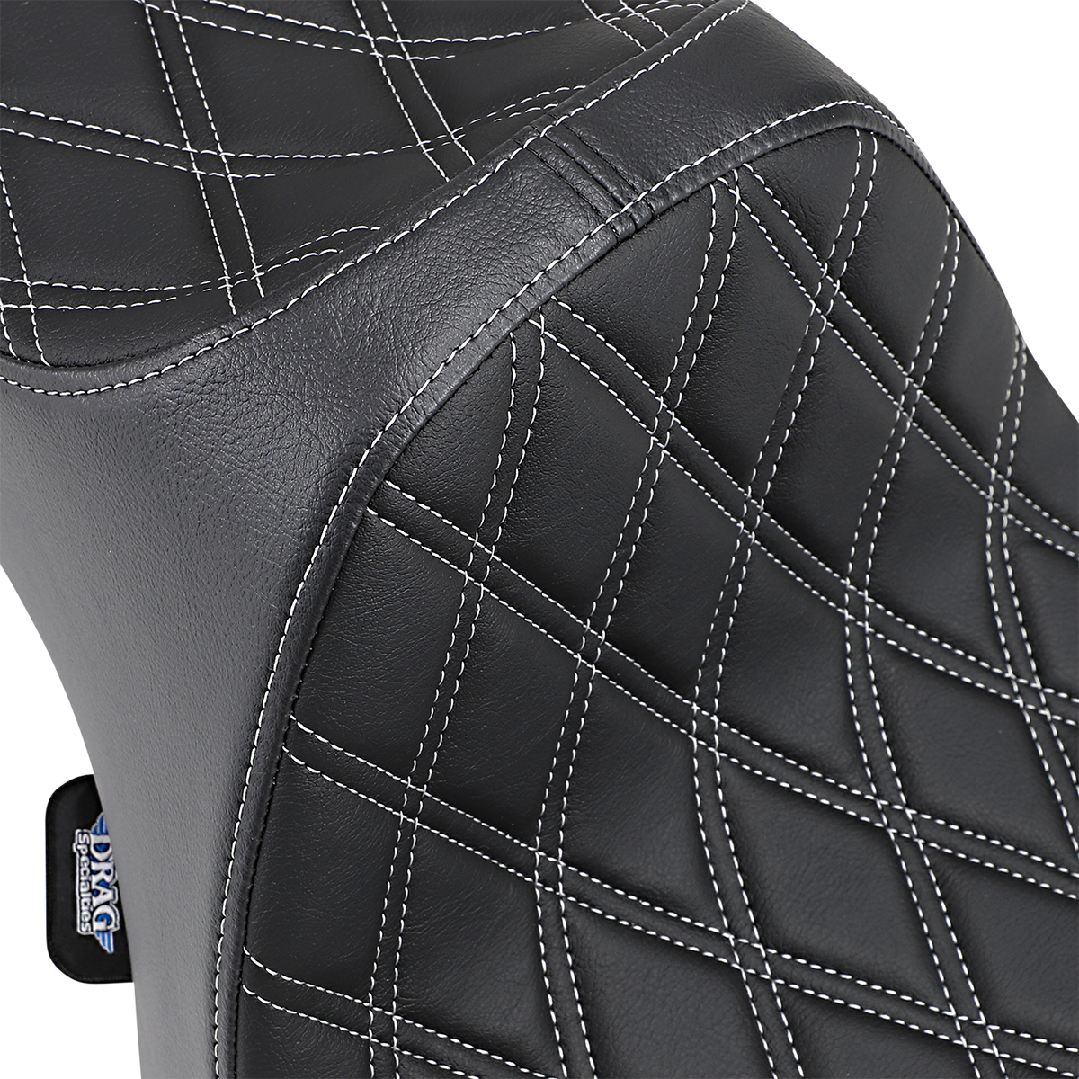 Drag Specialties Diamond Predator III Seat 2004-2022 Harley Davidson Sportster