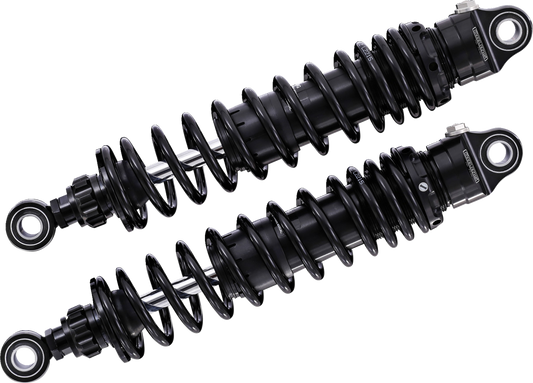 Ohlins HD 776S2 Twin 12" STX36 Blackline Rear Shocks for 1990-24 Harley Touring