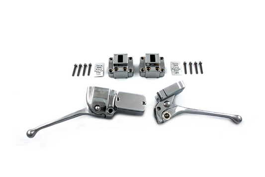 Vtwin Chrome Handlebar Control Kit 1972-1981 Harley Dyna Touring Sportster XL FL