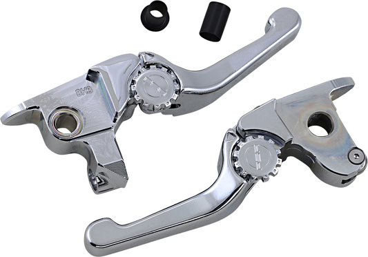 PSR Anthem Shorty Adjustable Clutch Brake Lever Set for 2006-2017 Harley Touring