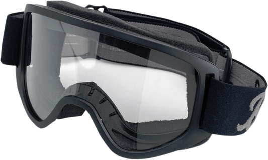 Biltwell Unisex Black Gray Universal Motorcycle Moto 2.0 Street Helmet Goggles