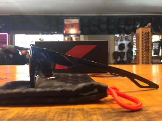 100% Tr90 Electric Blue Mirror Campo Unisex Adult Dual Sport Sunglasses
