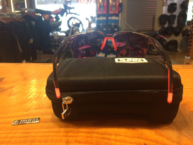 100% Unisex Sportcoupe Translucent Mirror Lens Dual Sport Wrap Around Sunglasses
