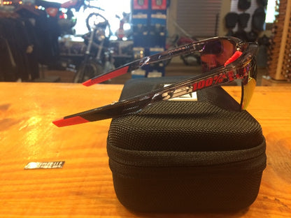 100% Unisex Sportcoupe Translucent Mirror Lens Dual Sport Wrap Around Sunglasses