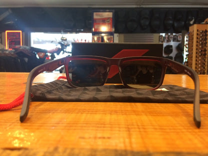 100% Blake Rootbeer Unisex Single Flash Gold Lens Dual Sport Sunglasses