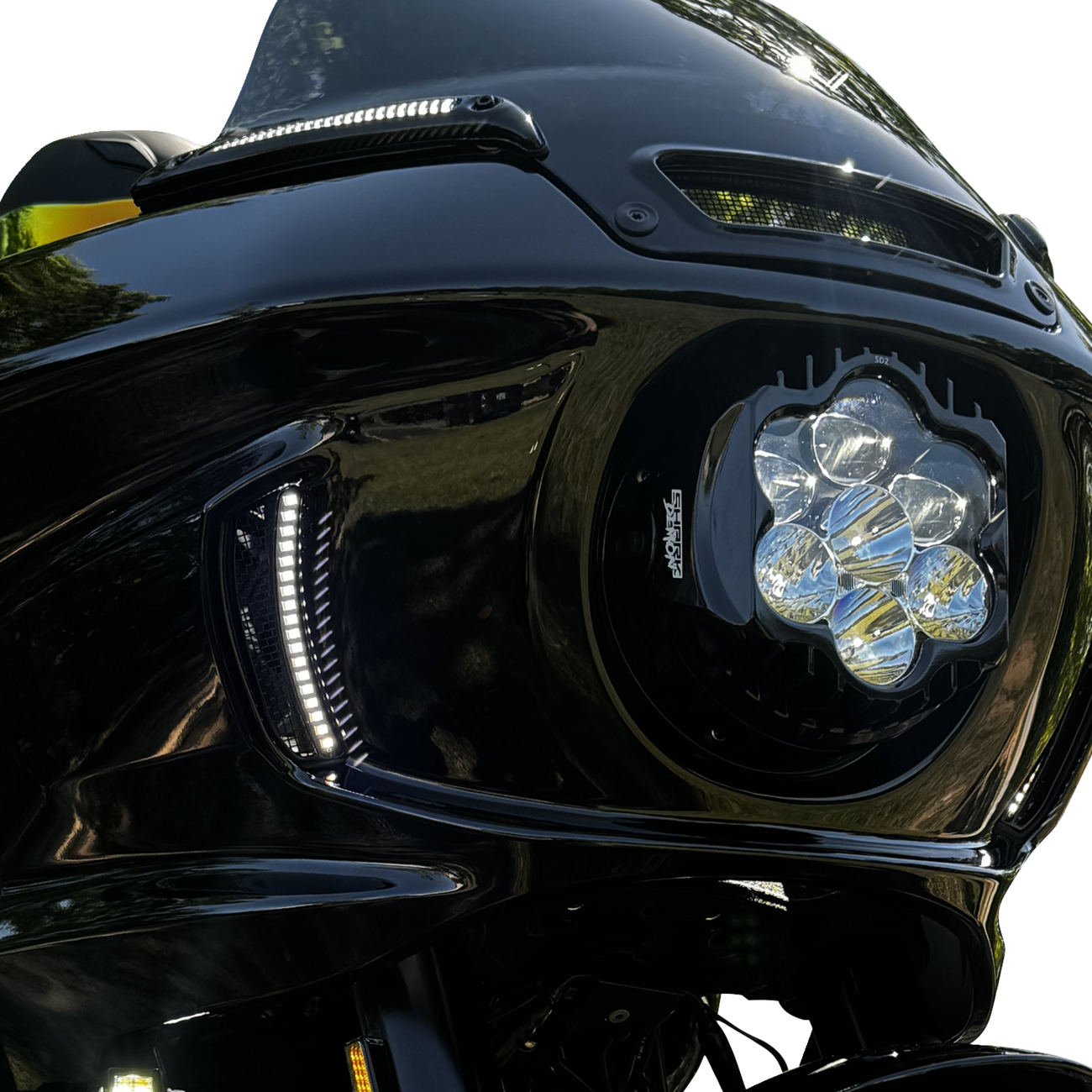 Custom Dynamics Fairing Vent LED Turn Signal Lights 2022-24 Harley Low Rider ST
