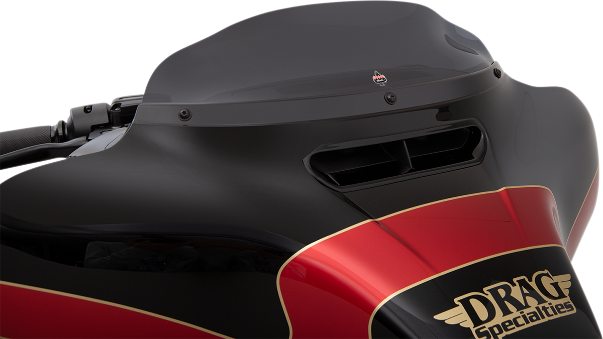 Klock Werks 4" Super Low Dark Smoke Fairing Windshield 2014-2023 Harley Touring