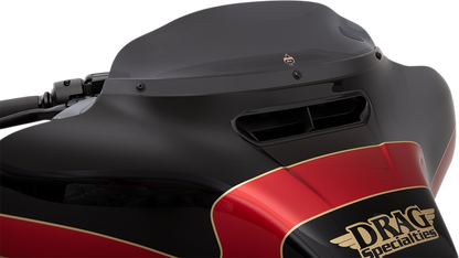 Klock Werks 4" Super Low Dark Smoke Fairing Windshield 2014-2023 Harley Touring