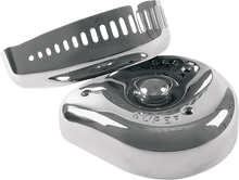 S&S Chrome Slasher Super E & G Air Cleaner Cover fits Harley Davidson