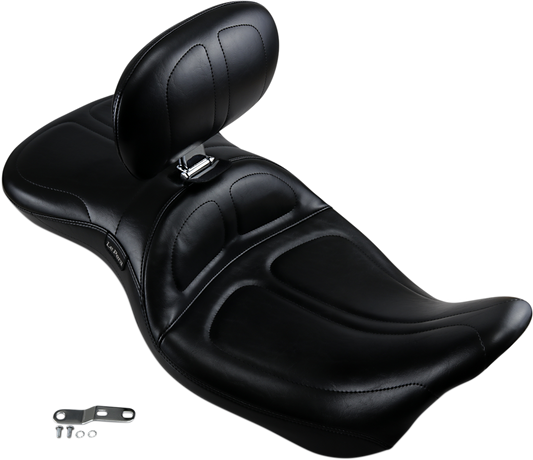 Le Pera Maverick Stitched Seat & Backrest for 2008-2024 Harley Touring LK-957BR