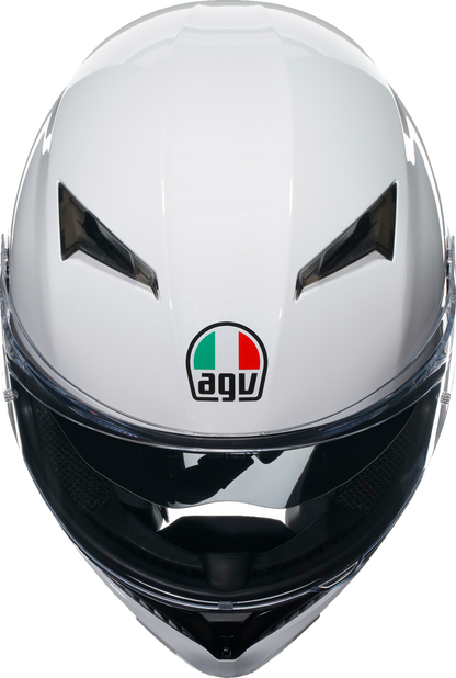 AGV K3 Seta White Unisex Adult Motorcycle Street Riding Full Face Helmet