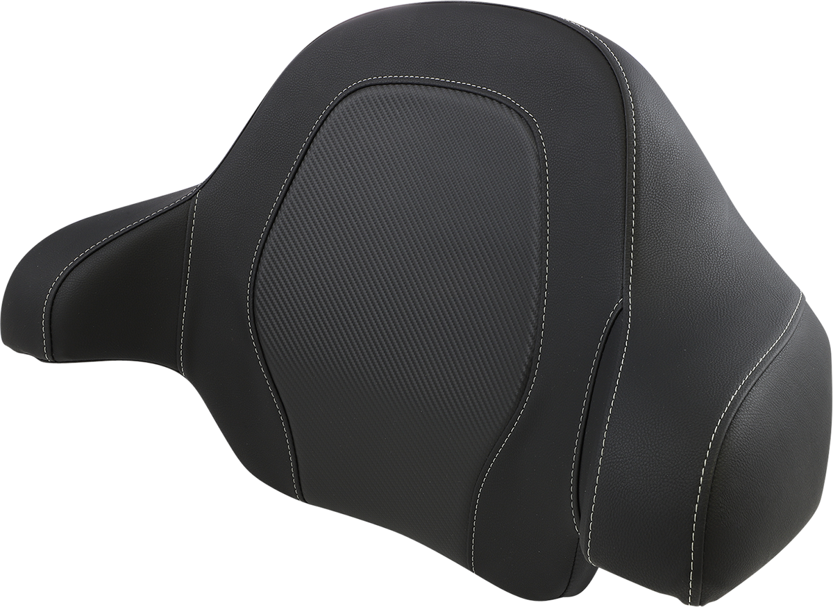 Saddlemen Roadsofa Carbon Fiber Tour Pak Backrest for 2014-2023 Harley Touring