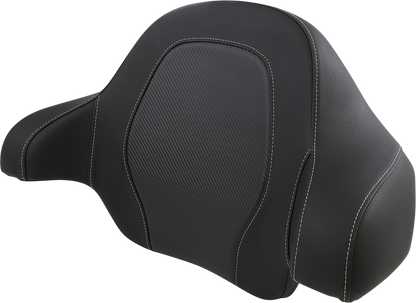 Saddlemen Roadsofa Carbon Fiber Tour Pak Backrest for 2014-2023 Harley Touring