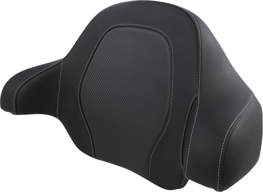Saddlemen Roadsofa Carbon Fiber Tour Pak Backrest for 2014-2023 Harley Touring