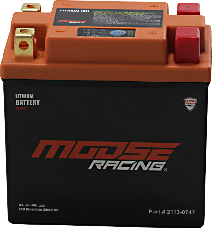 Moose Racing Lithium Ion Battery 1982-2017 Kawasaki XT550 KLR650E KL650A KLR650B