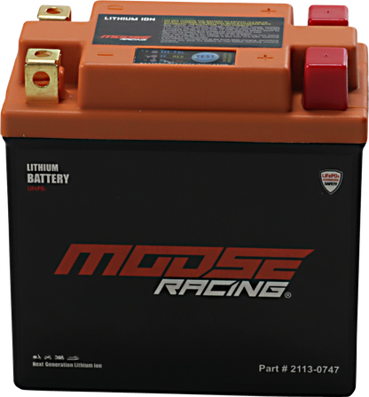 Moose Racing Lithium Ion Battery 1982-2017 Kawasaki XT550 KLR650E KL650A KLR650B
