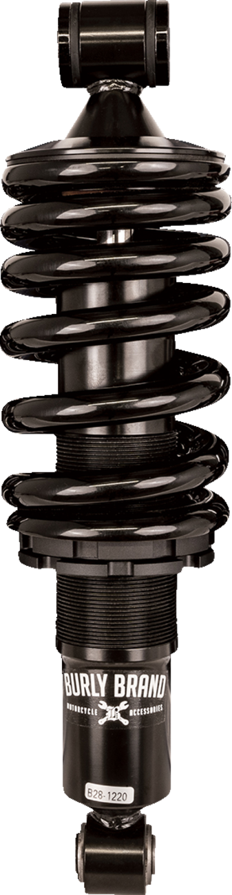 Burly Brand 12.2" Black Slammer Rear Shocks for 2018-2024 Harley Softail M8