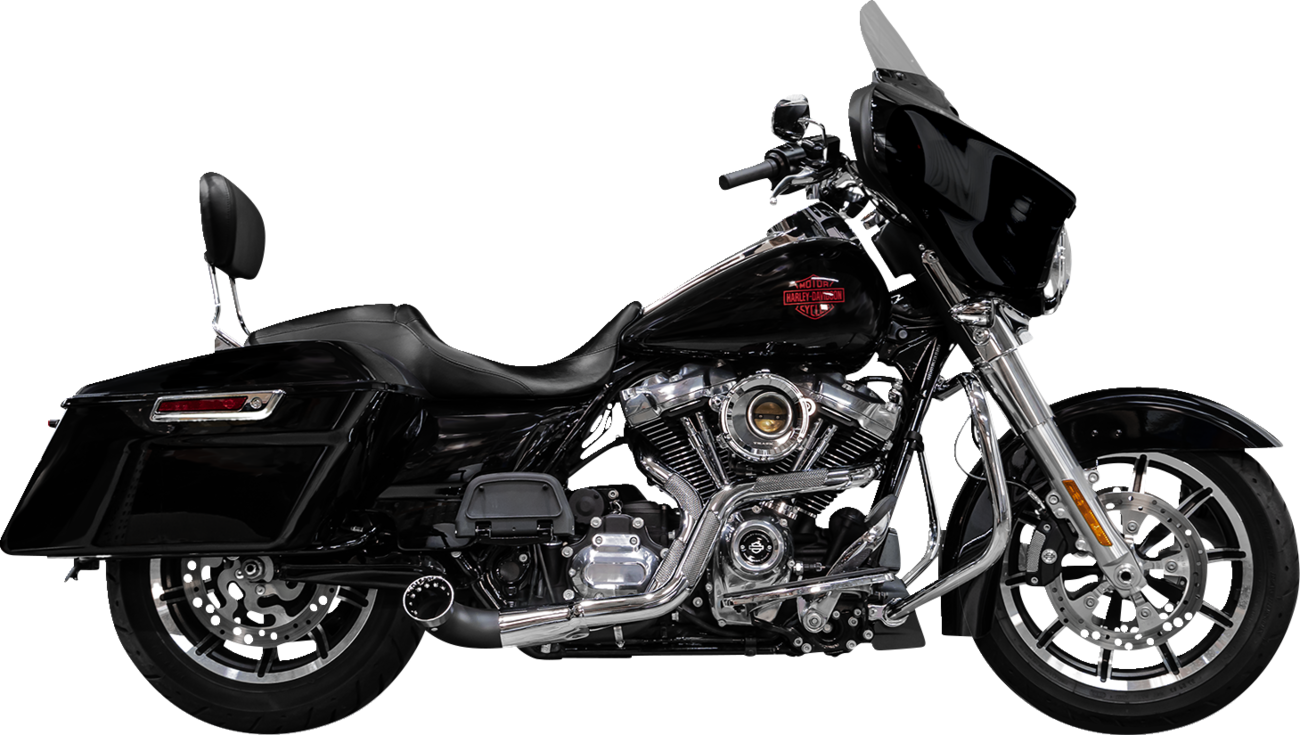 Trask Nasty Bastard 2:1 Exhaust System for 2017-2024 Harley-Davidson Touring
