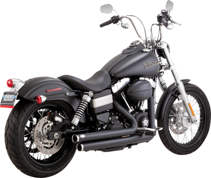 Vance & Hines Big Shots Staggered Exhaust System 2010-2017 Harley Dyna FXD 47338