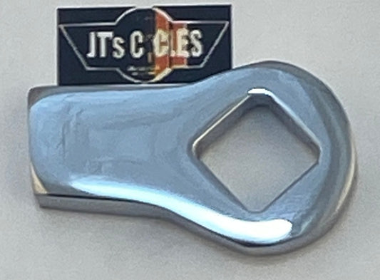 VTwin Chrome Kickstand Leg Stop fits 1936-2006 Harley Touring Softail FXST FLST