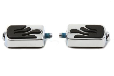 VTwin Motorcycle Flame Heel Toe Shifter Set 1965-2023 Harley Touring Softail