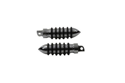 Vtwin O-Ring Style Billet Male Mount Footpeg Set for Harley Davidson FXR Dyna