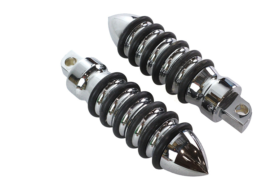 Vtwin O-Ring Style Billet Male Mount Footpeg Set for Harley Davidson FXR Dyna