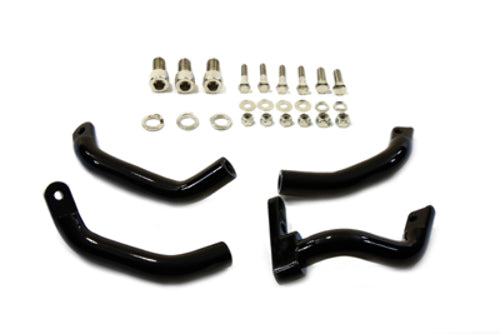 Vtwin Floorboard Footboard 2" Extension Kit for 1983-08 Harley Davidson Touring