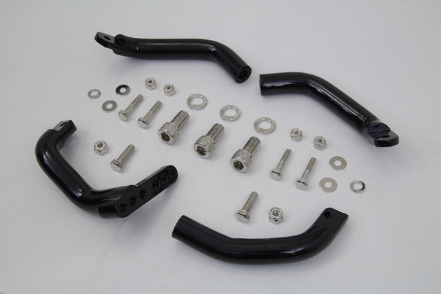 Vtwin Floorboard Footboard 2" Extension Kit for 1983-08 Harley Davidson Touring