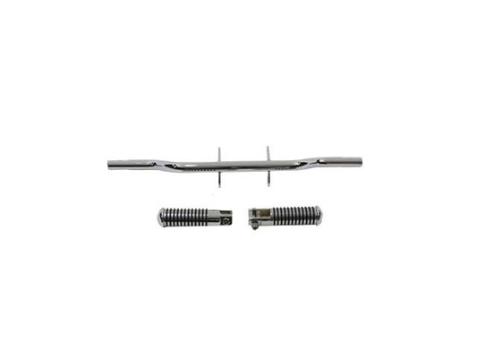 Vtwin Chrome Forward 18.5" Highway Bar Kit With Foot Pegs for Harley Sportster