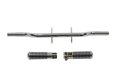 Vtwin Chrome Forward 18.5" Highway Bar Kit With Foot Pegs for Harley Sportster