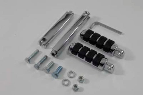Vtwin Chrome Highway Bar Kit w/Cats Paw Footpegs for 1986-2003 Harley Sportster