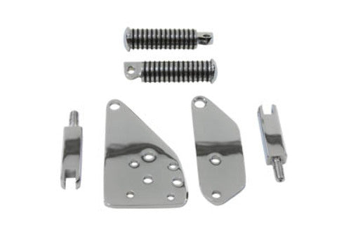 Vtwin Chrome Highway Bar Kit with Footpegs 1971-1984 Harley FX ShovelHead Shovel