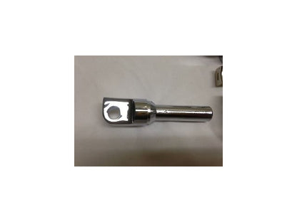 Vtwin Flame Style Adjustable Footpeg Set Chrome Male for Harley Davidson Dyna