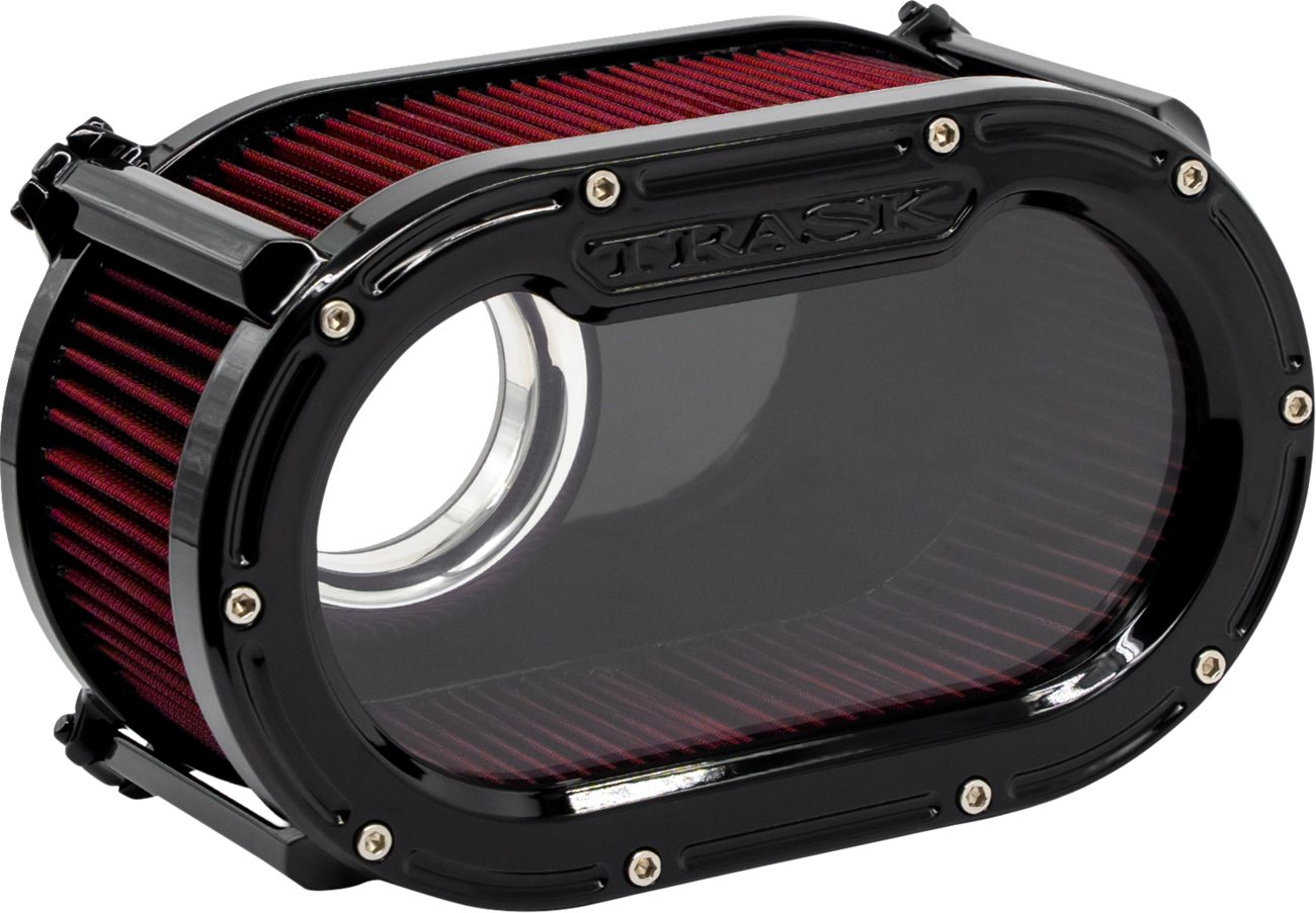 Trask Big Papi High-Flow Black Air Filter fits 2017-2025 Harley Touring Softail