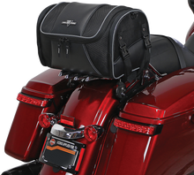 Nelson Rigg Black Route 1 Sissy Bar Day Trip Roll Bag for Harley Davidson
