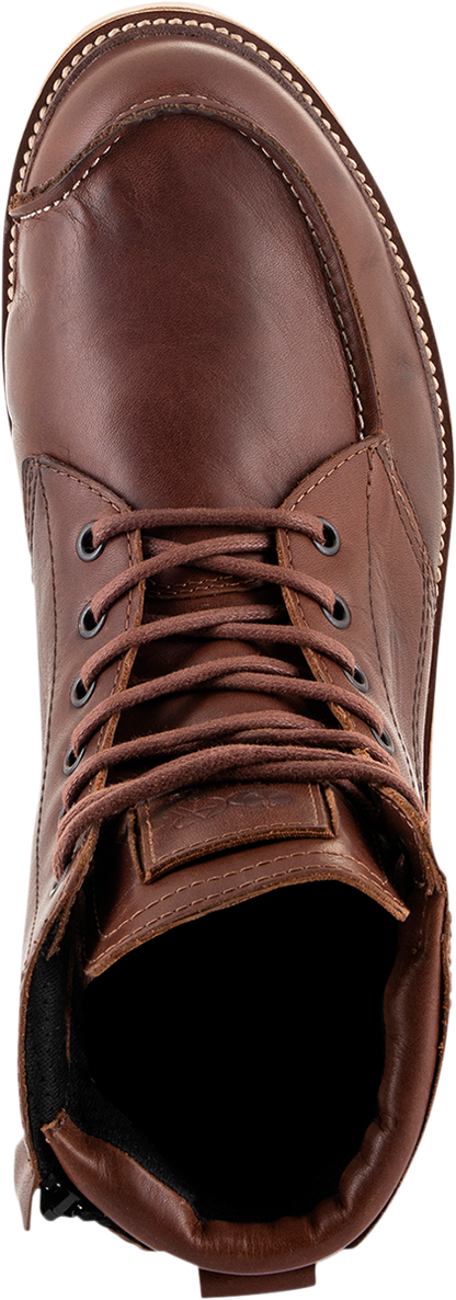 Alpinestars Oscar Monty v2 Brown Leather Motorcycle Riding Street Racing Boots