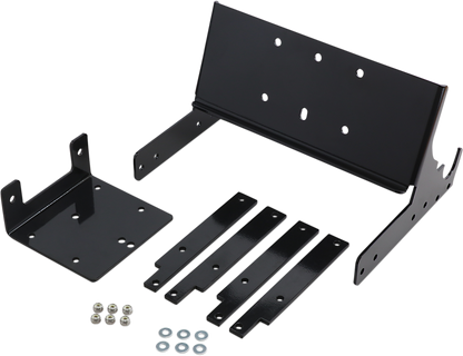 Moose Utility Black ATV Front Winch Mount for 1994-1999 Polaris Big Boss Magnum