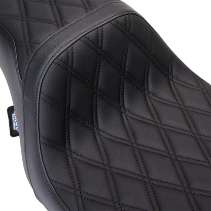 Drag Specialties Predator Diamond Seat fits 2008-2024 Harley Touring FLHT FLHX