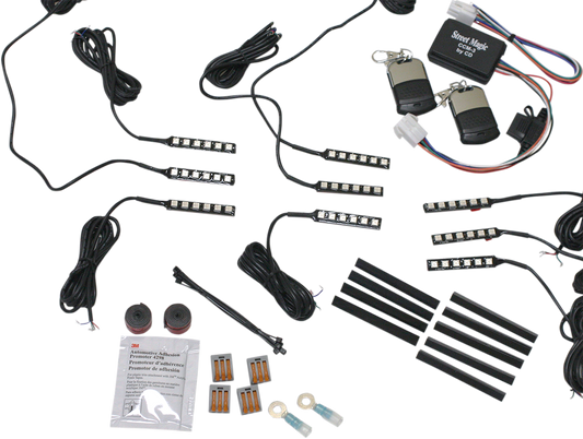 Custom Dynamics Magical Wizard Sport Bike Color Changing LED Accent Light Kit