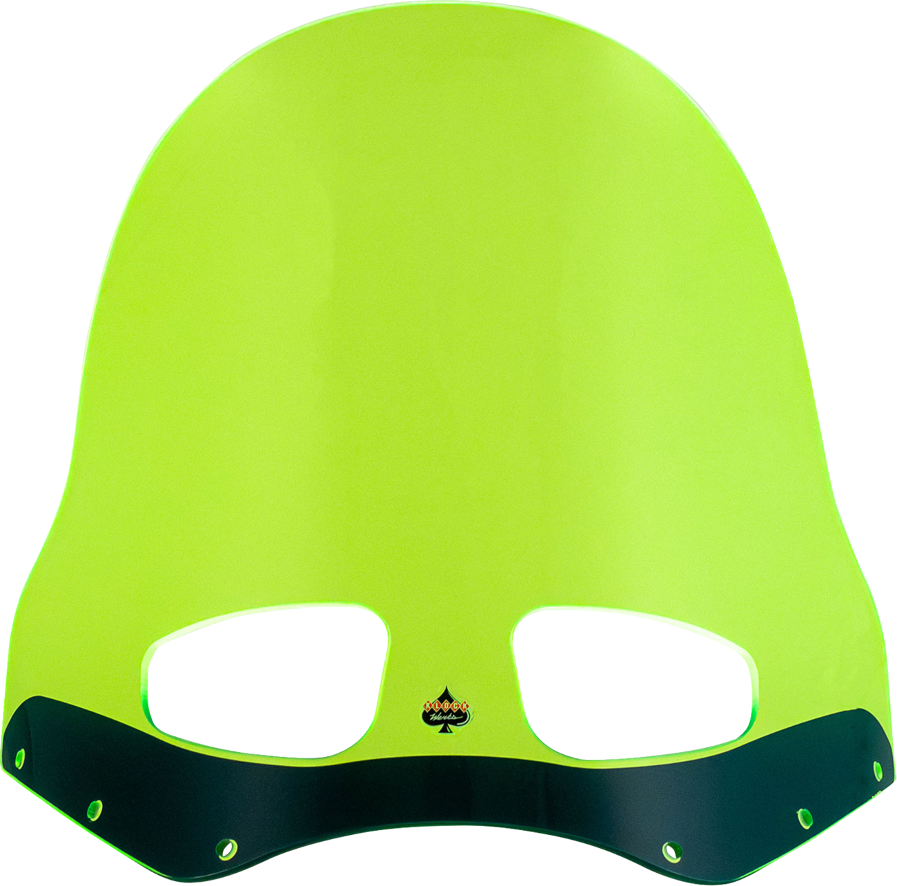Klock Werks 15" Flare Green Ice Road Warrior Fairing Motorcycle Windshield